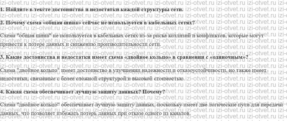 ГДЗ по информатике 9 класс учебник Поляков, Еремин § 2. Структуры сетей рисунок 1