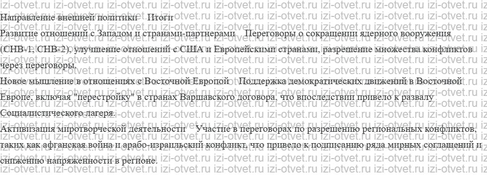 ГДЗ по истории 11 класс учебник Киселев, Попов §32. Реформы М. С. Горбачева рисунок 2