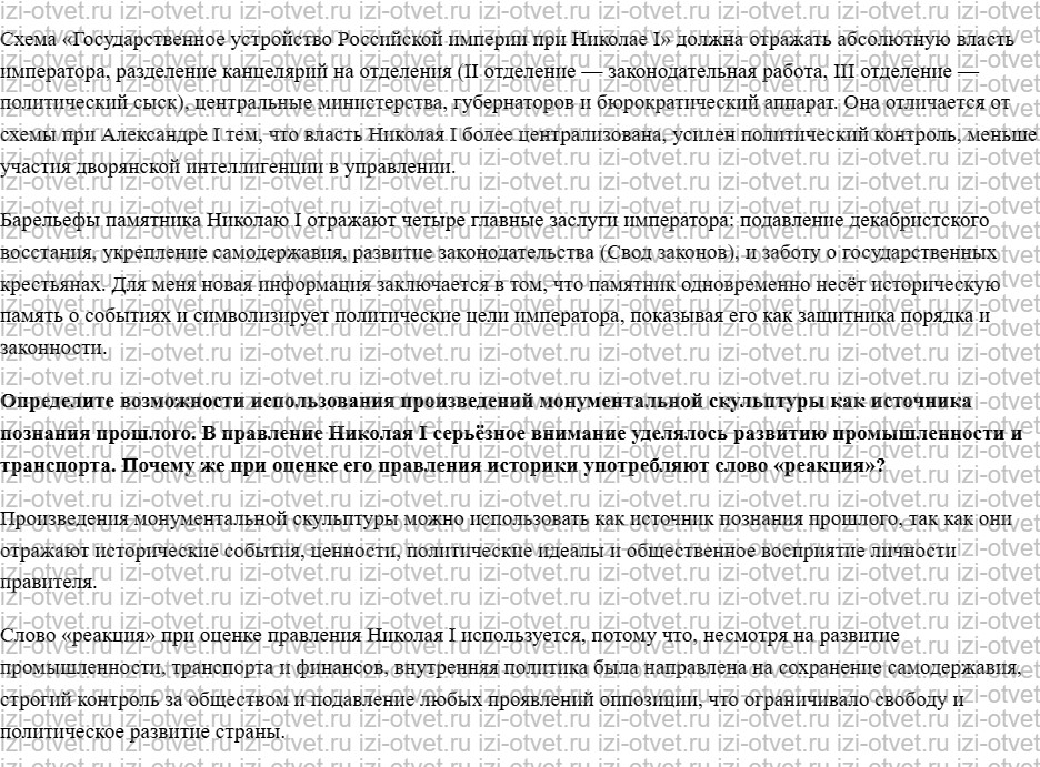 ГДЗ по истории 9 класс учебник Лазукова § 7. Внутренняя политика Николая I рисунок 2