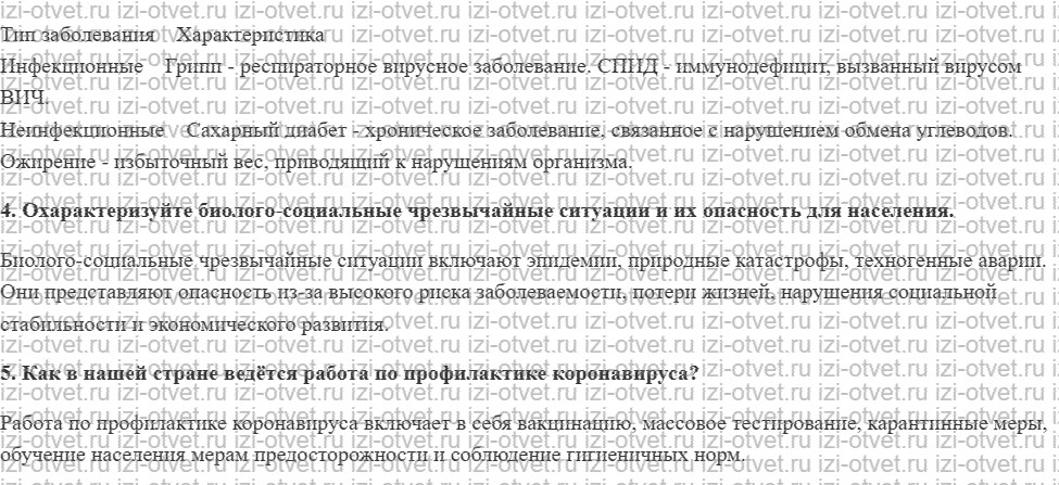 ГДЗ по ОБЖ 10 класс учебник Хренников, Гололобов § 35. Безопасность при возникновении биолого-социальных чрезвычайных ситуаций рисунок 2