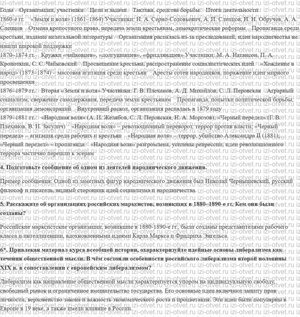 ГДЗ по истории 9 класс учебник Соловьев, Шевырев § 24–25. Общественная жизнь России в 1860–1890-х гг. рисунок 2