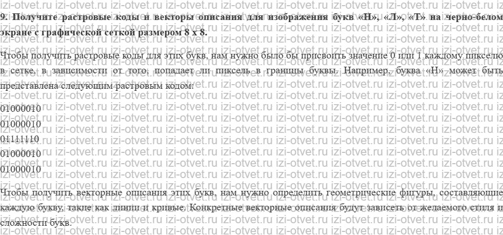 ГДЗ по информатике 7 класс учебник Семакин § 21. Растровая и векторная графика рисунок 2
