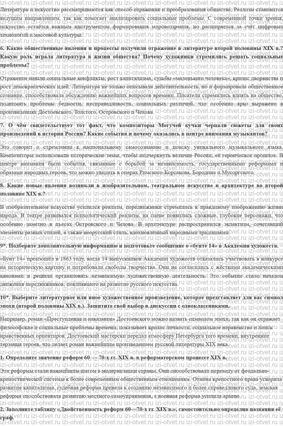 ГДЗ по истории России 10 класс учебник Левандовский §26. Культура России второй половины XIX в. рисунок 2