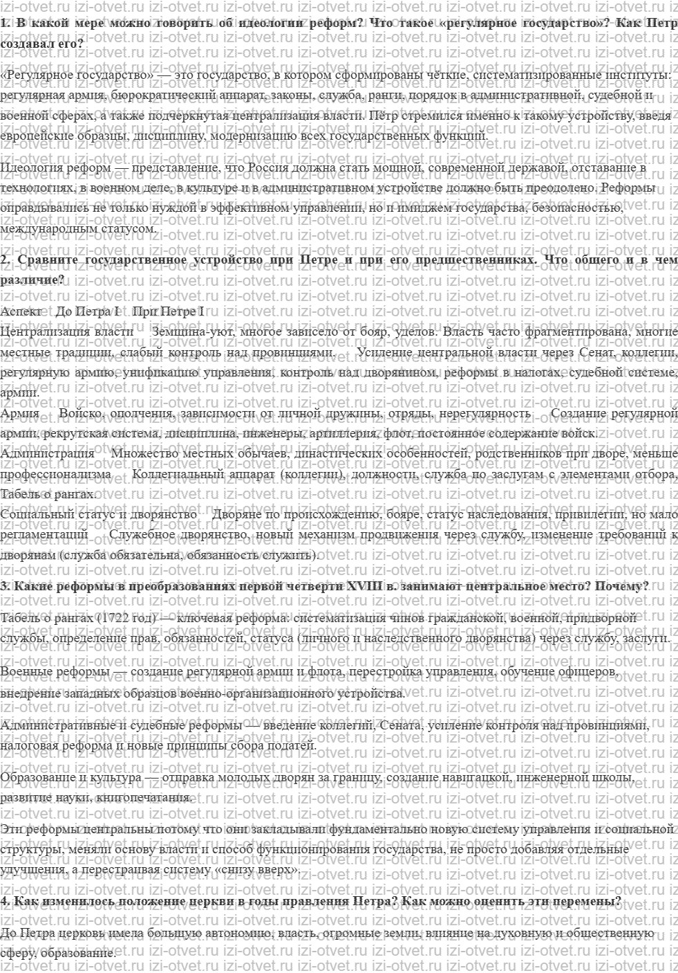ГДЗ по истории России 10 класс Павленко, Андреев § 20. Обновленная Россия рисунок 1
