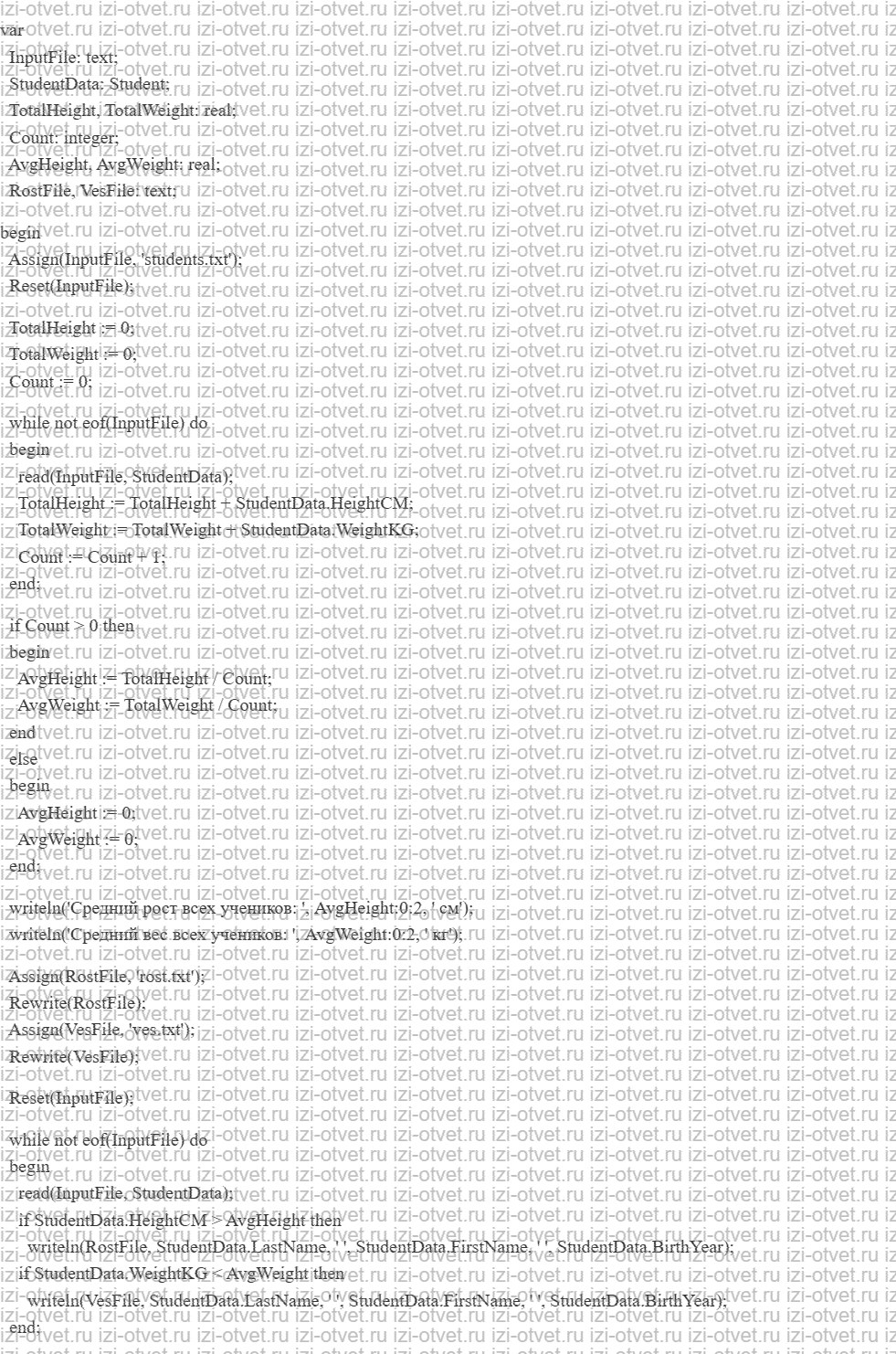 ГДЗ Информатика 10 класс Семакин §29 Комбинированный тип данных рисунок 2