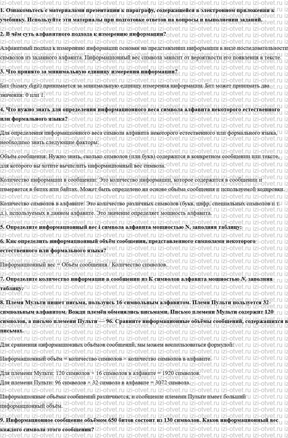 ГДЗ по информатике 7 класс учебник Босова § 1.6. Всемирная паутина рисунок 1