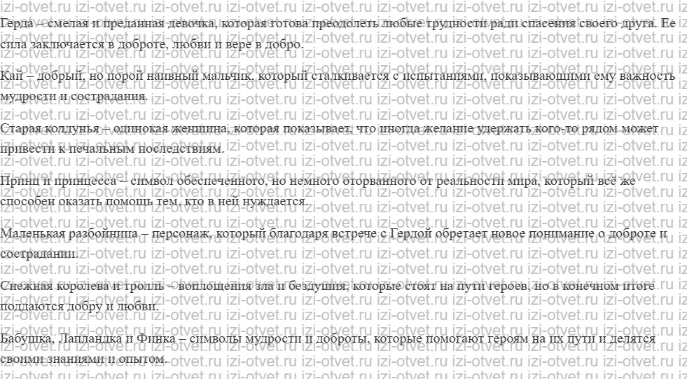 ГДЗ по литературе 5 класс учебник Коровина, Журавлев Ханс Кристиан Андерсен рисунок 5